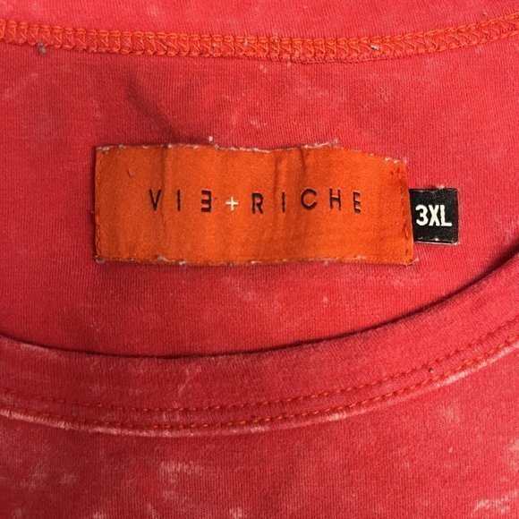 Vie + Riche Paris Men's T-Shirt Stonewashed Crystals Super 24 EXP Film Kodak 3XL - Picture 3 of 8